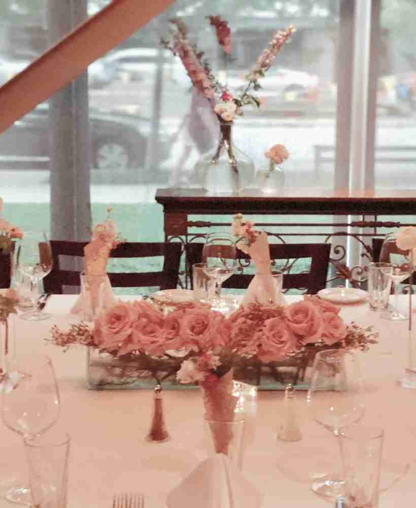 Vintage Wedding Reception Tablescape