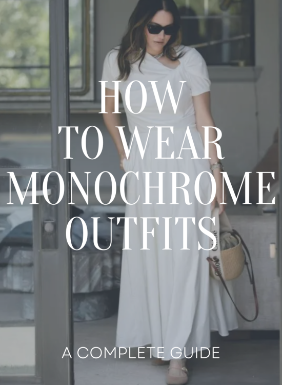 How to Wear Monochromatic Outfits