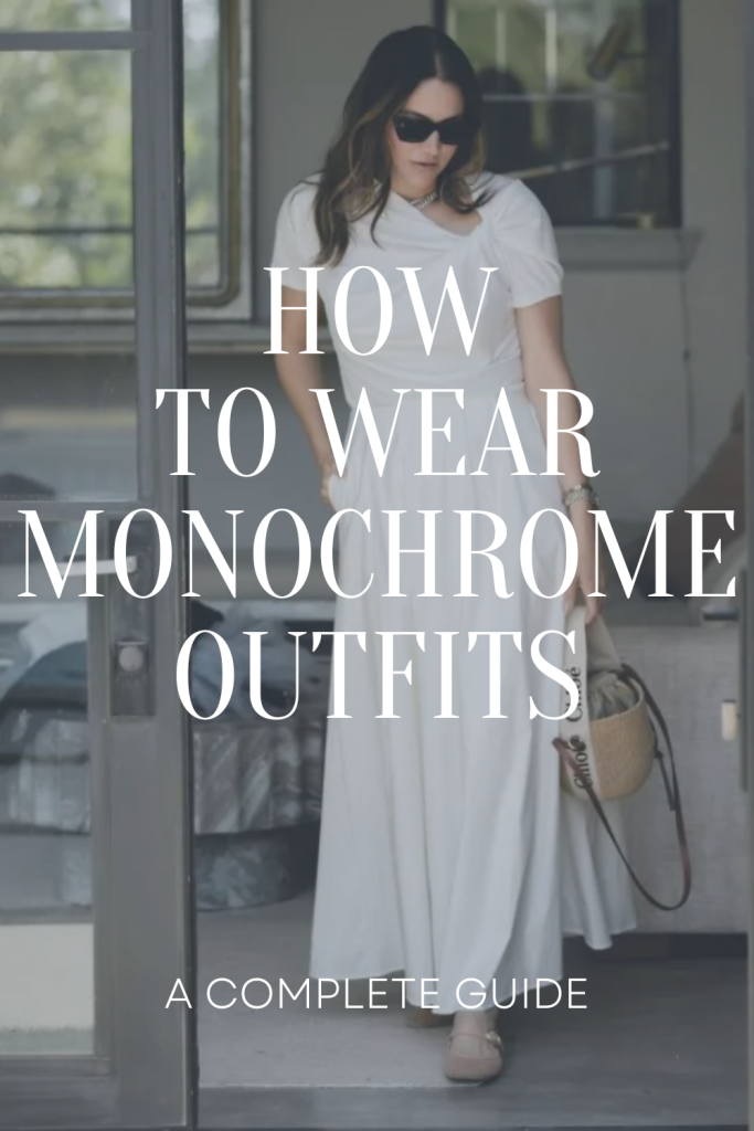 How to Wear Monochromatic Outfits