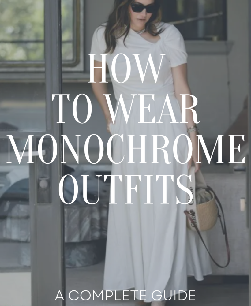 How to Wear Monochromatic Outfits