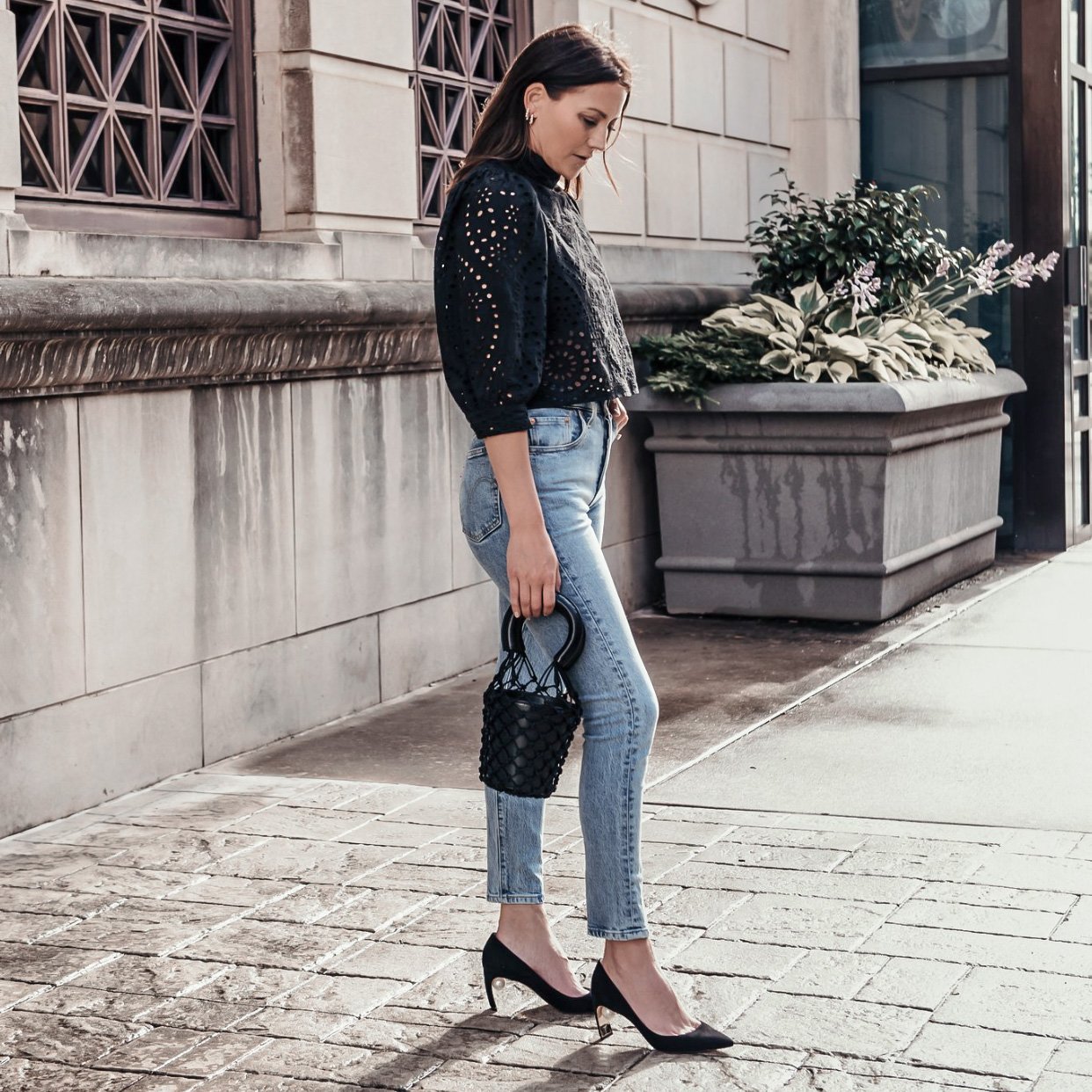 How To Wear Crop Tops Without Showing Skin the gray details