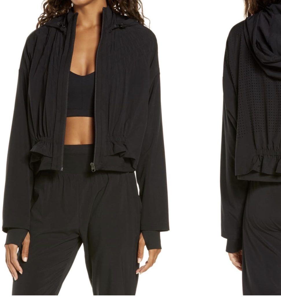 layer a jean jacket or bomber with my leggings. 
