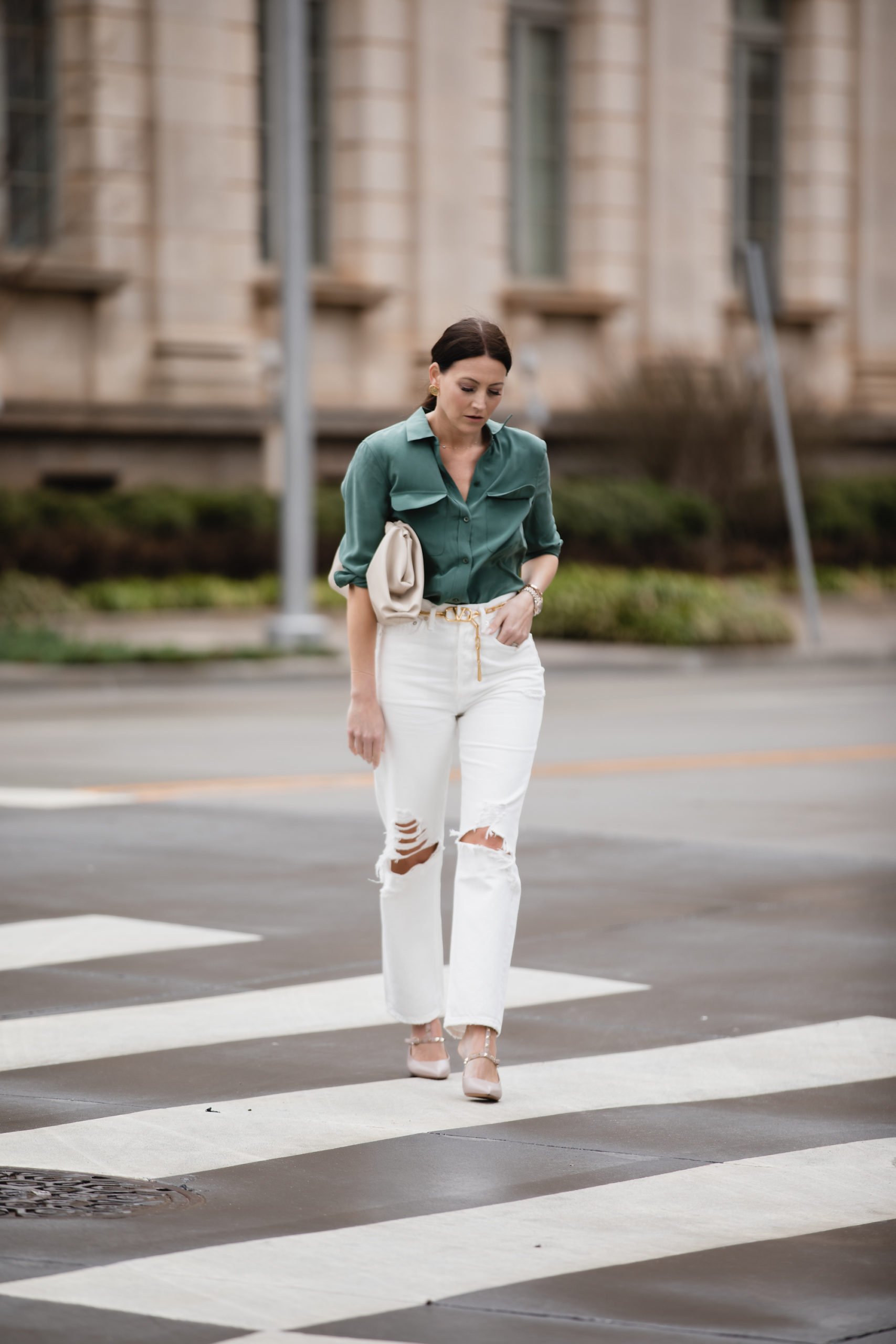 5 Ways to Wear White Jeans in Fall/Winter