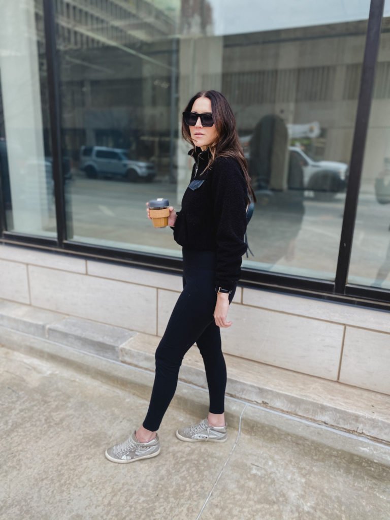 sporty look, sherpa, revolve, shopbop, cotton legging under $50, golden goose, amazon fashion, Celine dupe