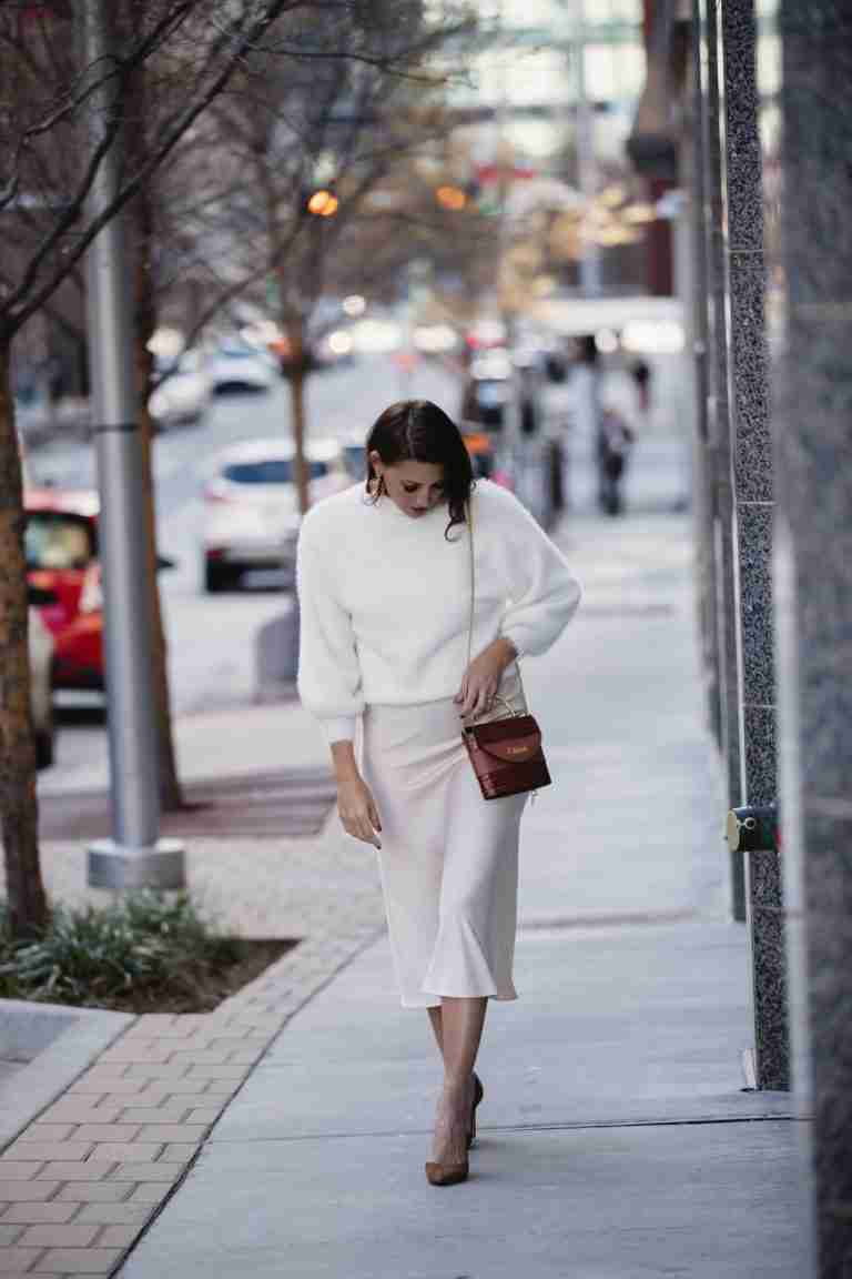 How To Wear White in Winter the gray details Lifestyle Blog