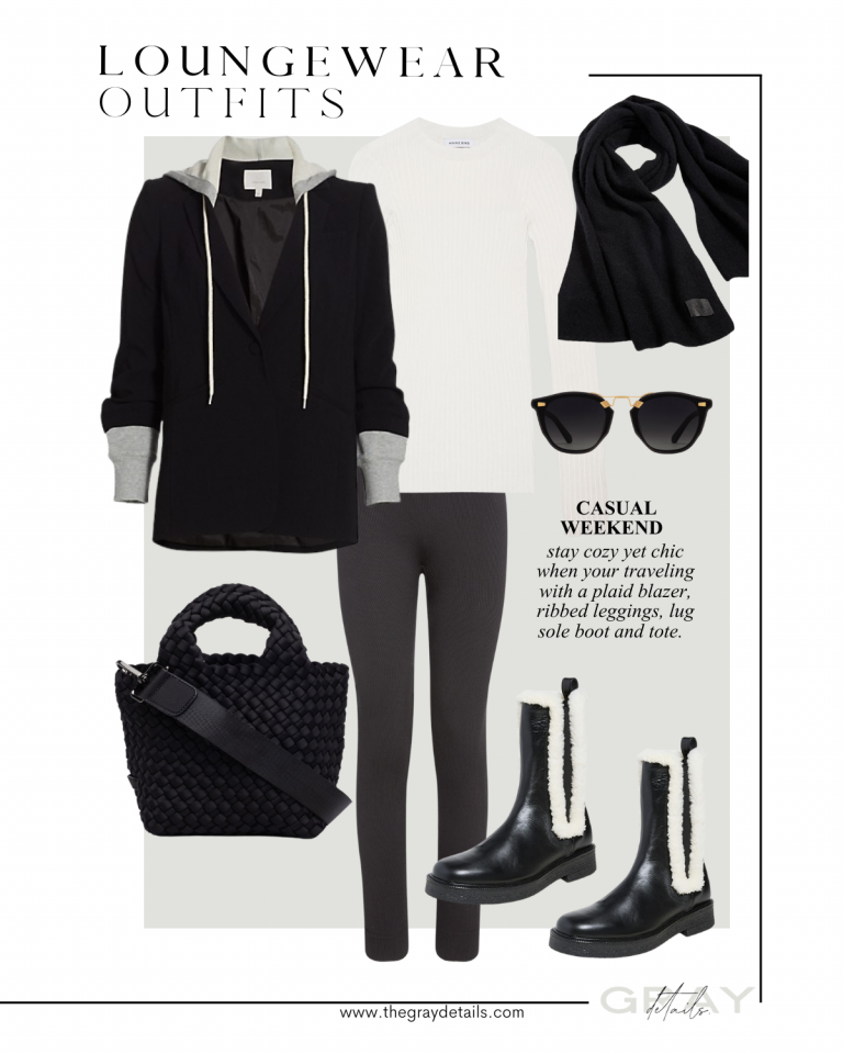 How to Style Loungewear Out & About the gray details
