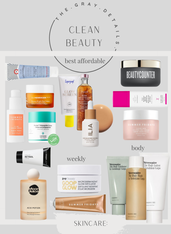 Best Affordable Clean Skincare