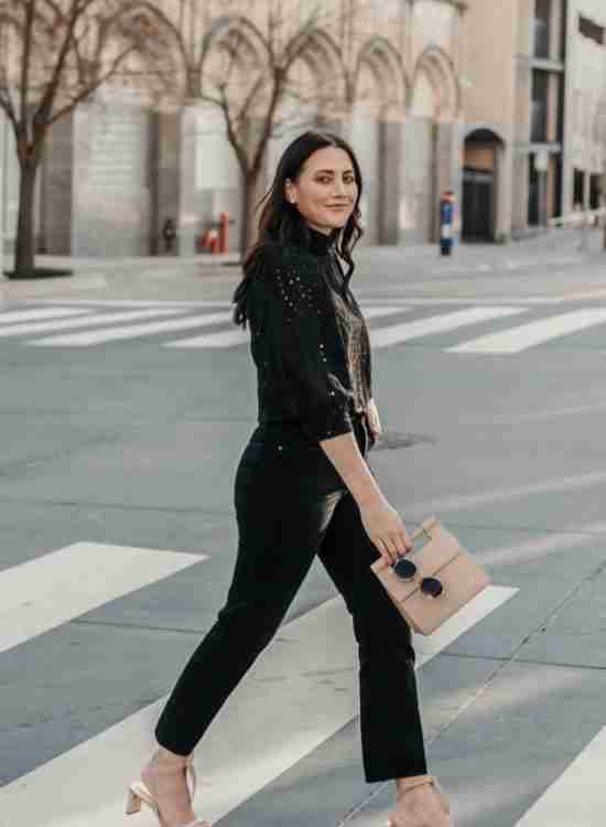 4 Ways to Style Black Jeans For Spring