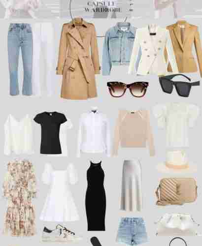 How to Create a Spring Capsule Wardrobe