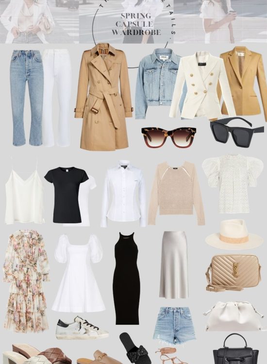 How to Create a Spring Capsule Wardrobe