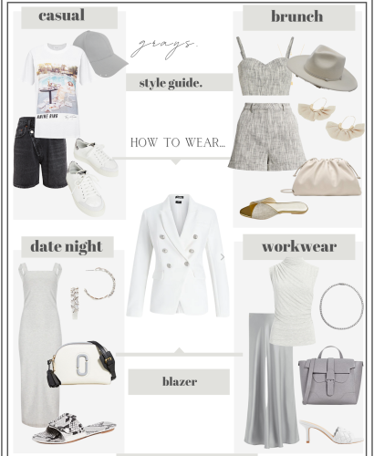How to Style a Blazer in Four Ways