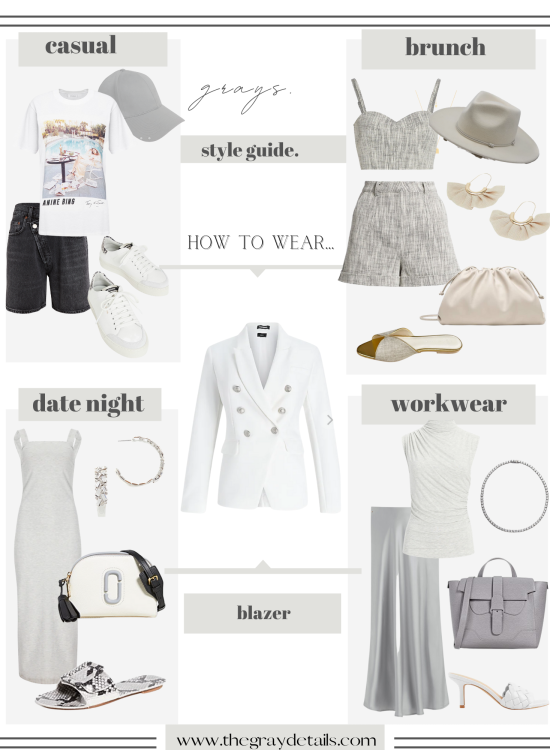 How to Style a Blazer in Four Ways