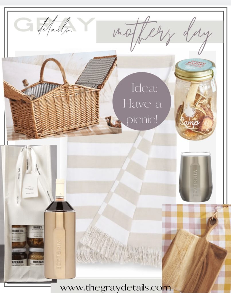 picnic ideas for mothers day / cocktail lover / cheese board /