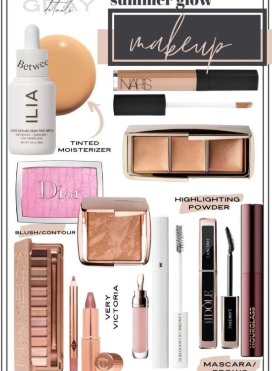 makeup to achieve summer glow