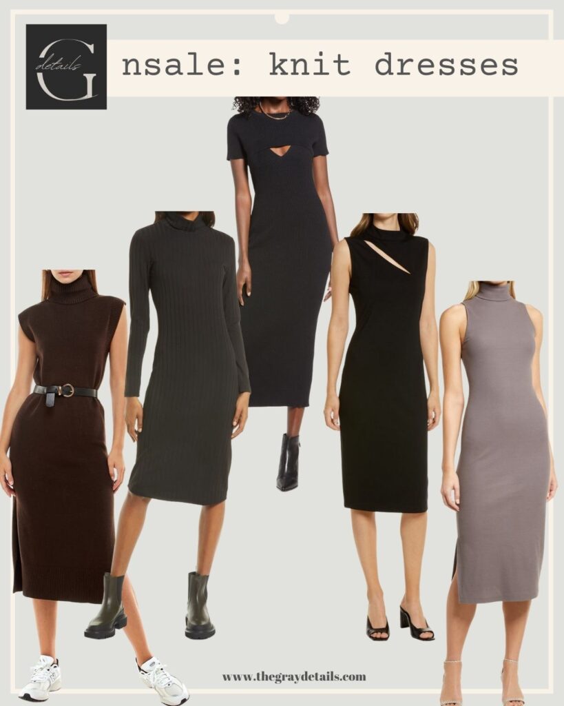 knit dresses, Nordstrom Anniversary Sale