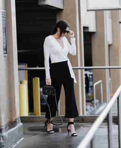 How to Wear Cropped Wide Leg Pants