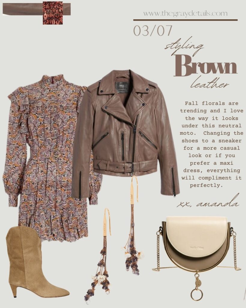 Brown Leather Jacket Outfit Ideas Brown Leather Jacket Outfit Ideas