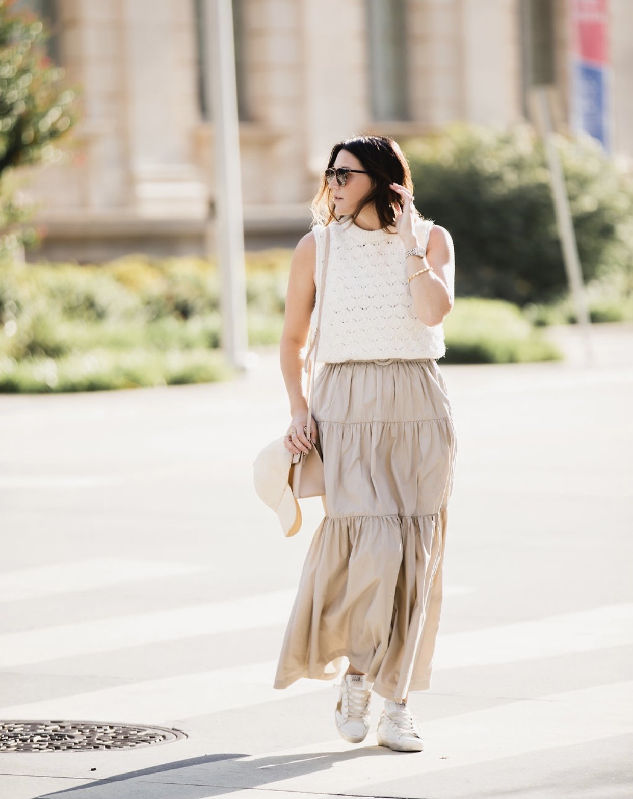 How to Make Summer Dresses Work for Fall the gray details