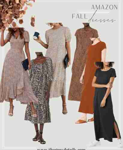 Best Fall Dresses On Amazon