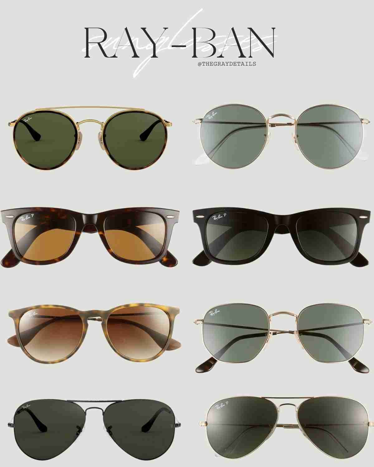 Top Designer Sunglasses the gray details Lifestyle Blog