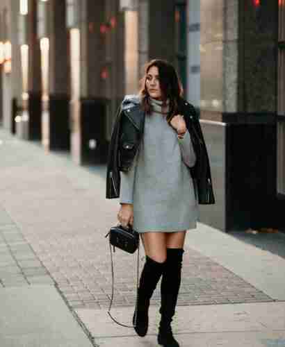 Ways to Wear A Black Leather Jacket