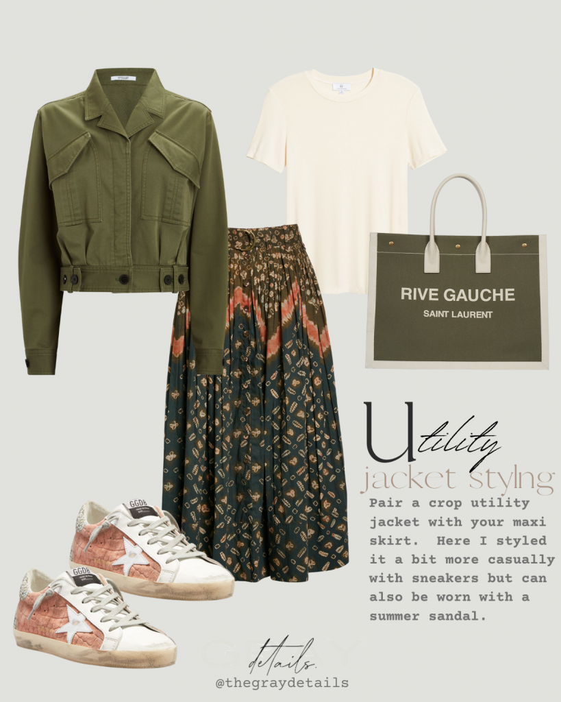 How to Style a Womens Utility Jacket