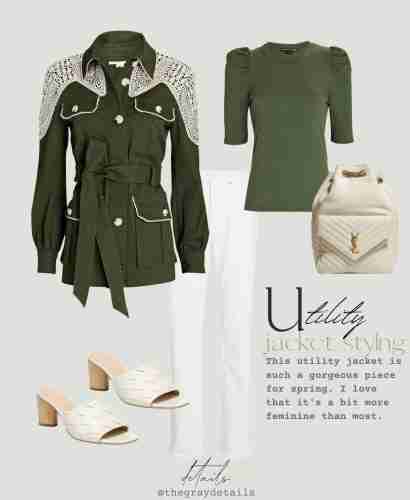How to Style a Womens Utility Jacket