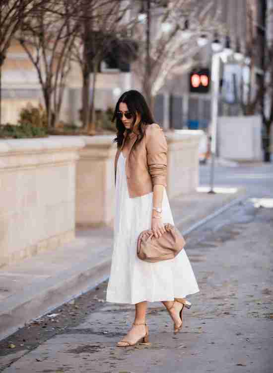 How to Layer A Dress for Spring