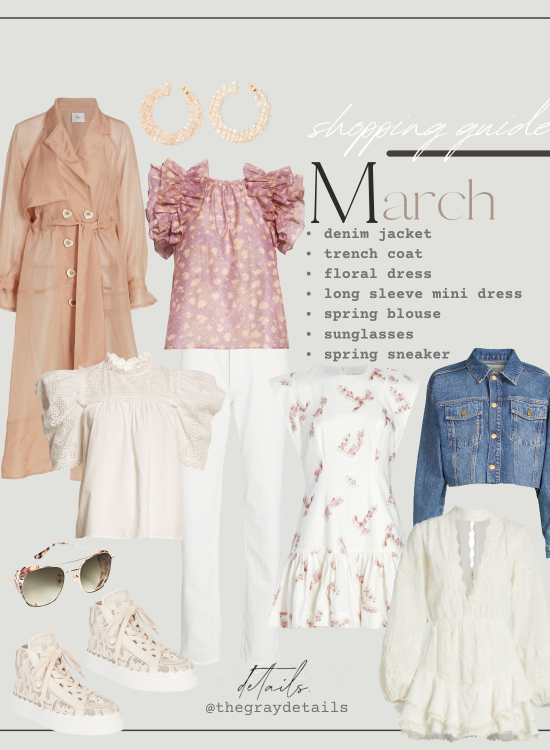 What to Buy In March