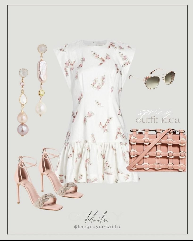 floral dress for spring