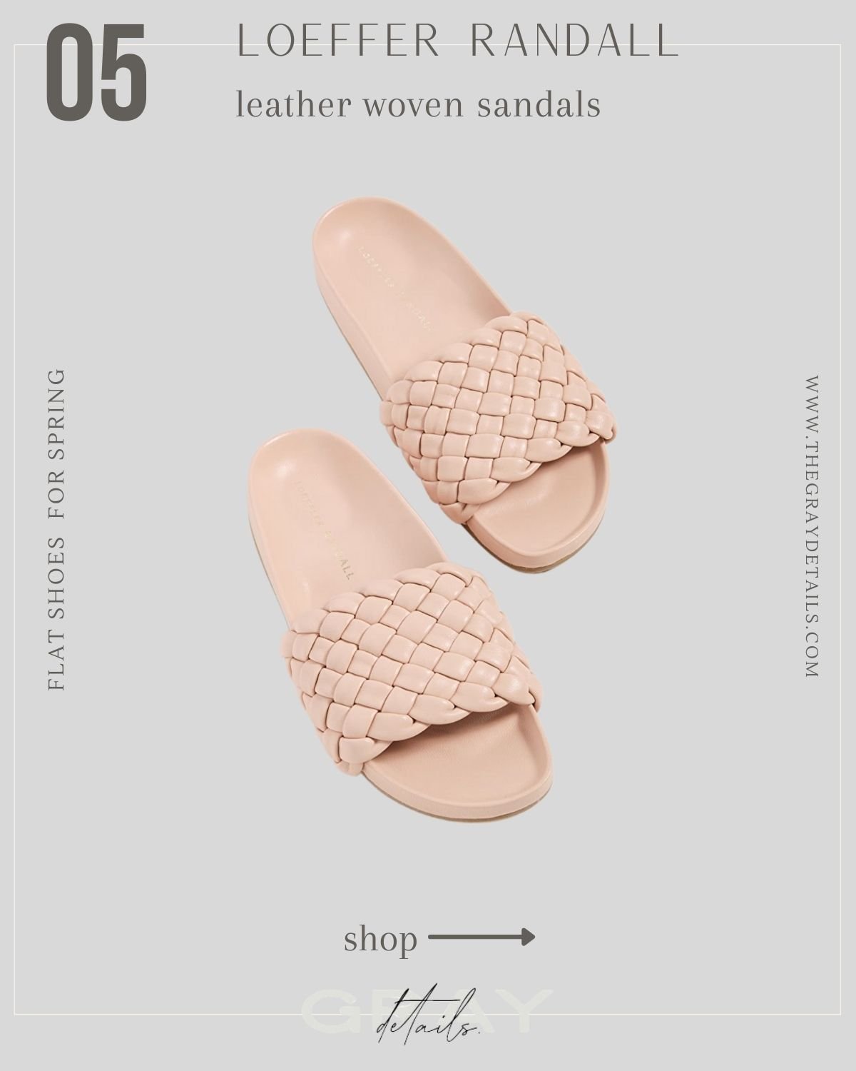 16 Flat Shoes for Spring the gray details Lifestyle Blog