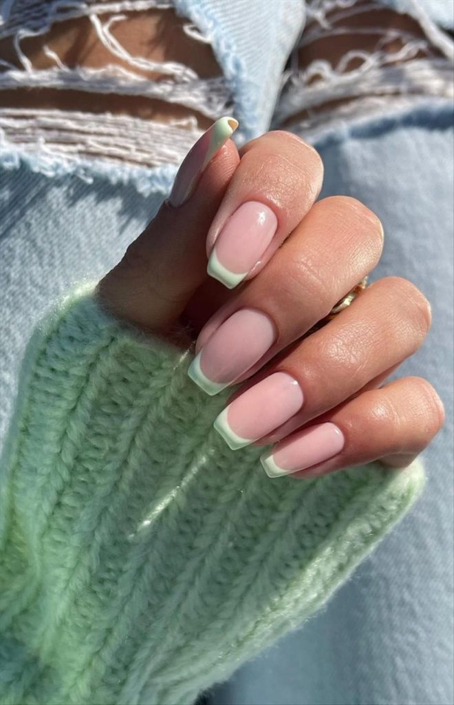 Green spring nail designs Green spring nail designs