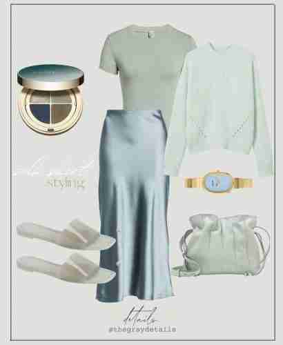 Slip Skirt Outfit Ideas for Spring