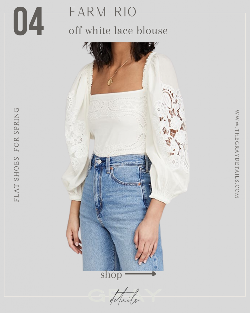 white blouse, spring blouse