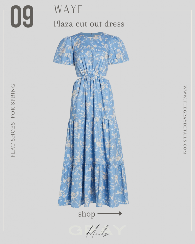 spring cut out dress, spring dresses