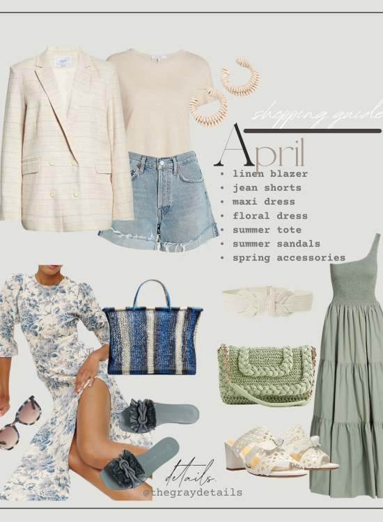 What to Buy In April