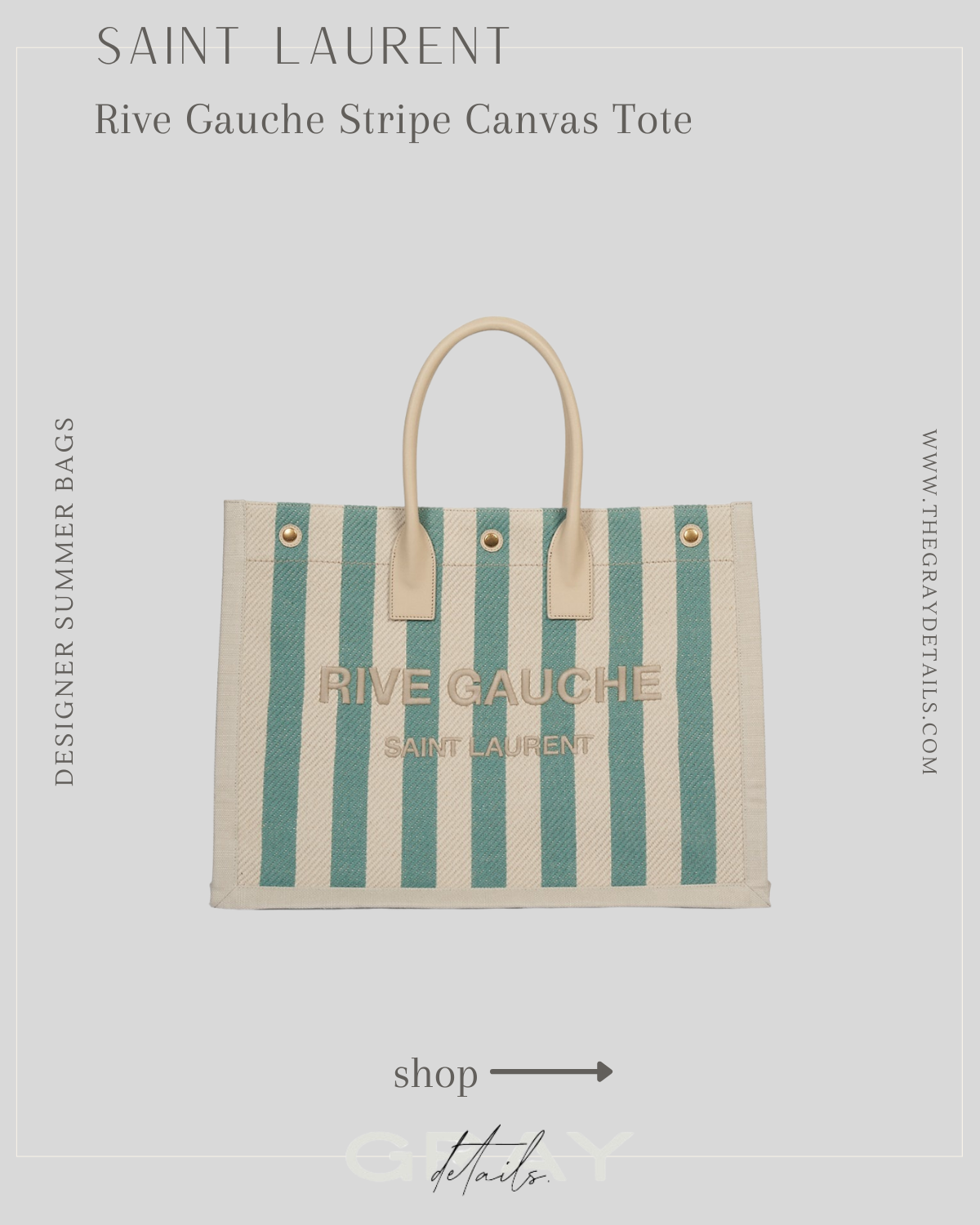 Designer Summer Bags the gray details Lifestyle Blog