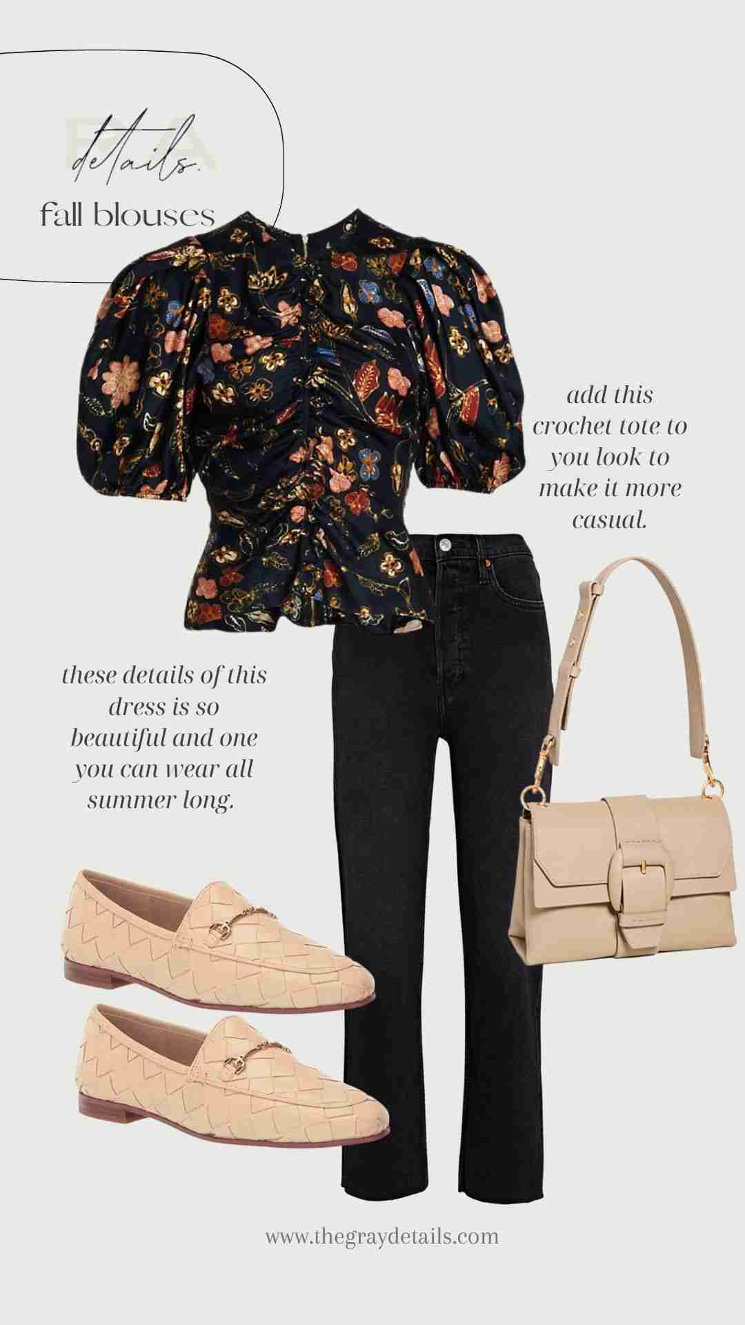 Silk Blouse Outfit Ideas the gray details Lifestyle Blog
