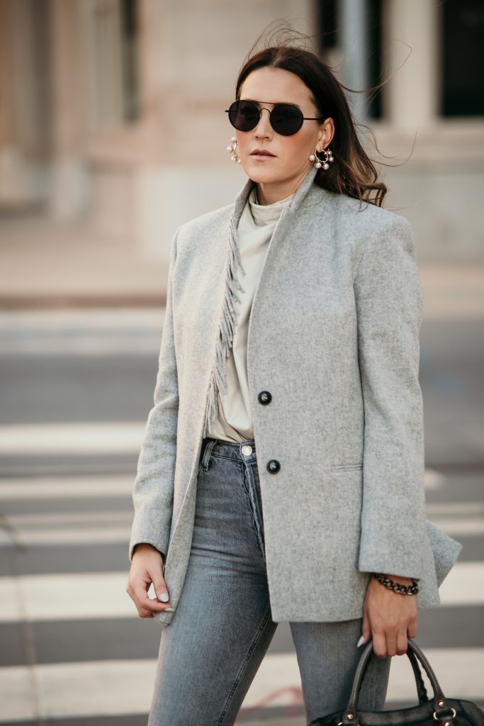 Grey Fall outfit idea