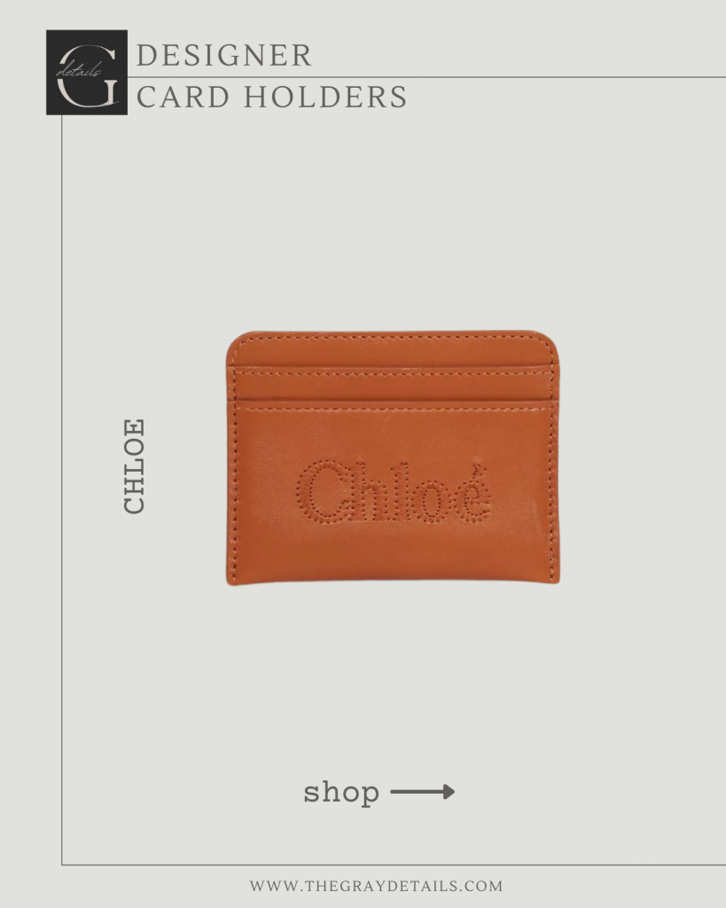 Designer Brand Luxury Card Holders