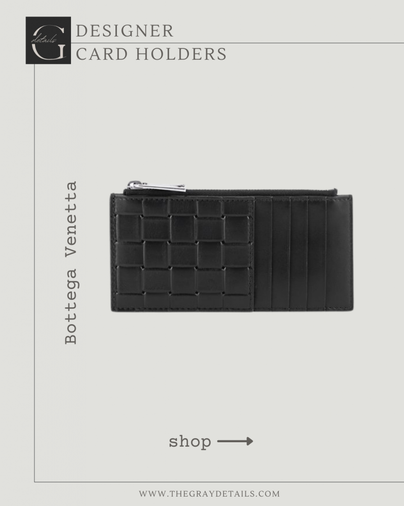 Bottega Venetta black card case