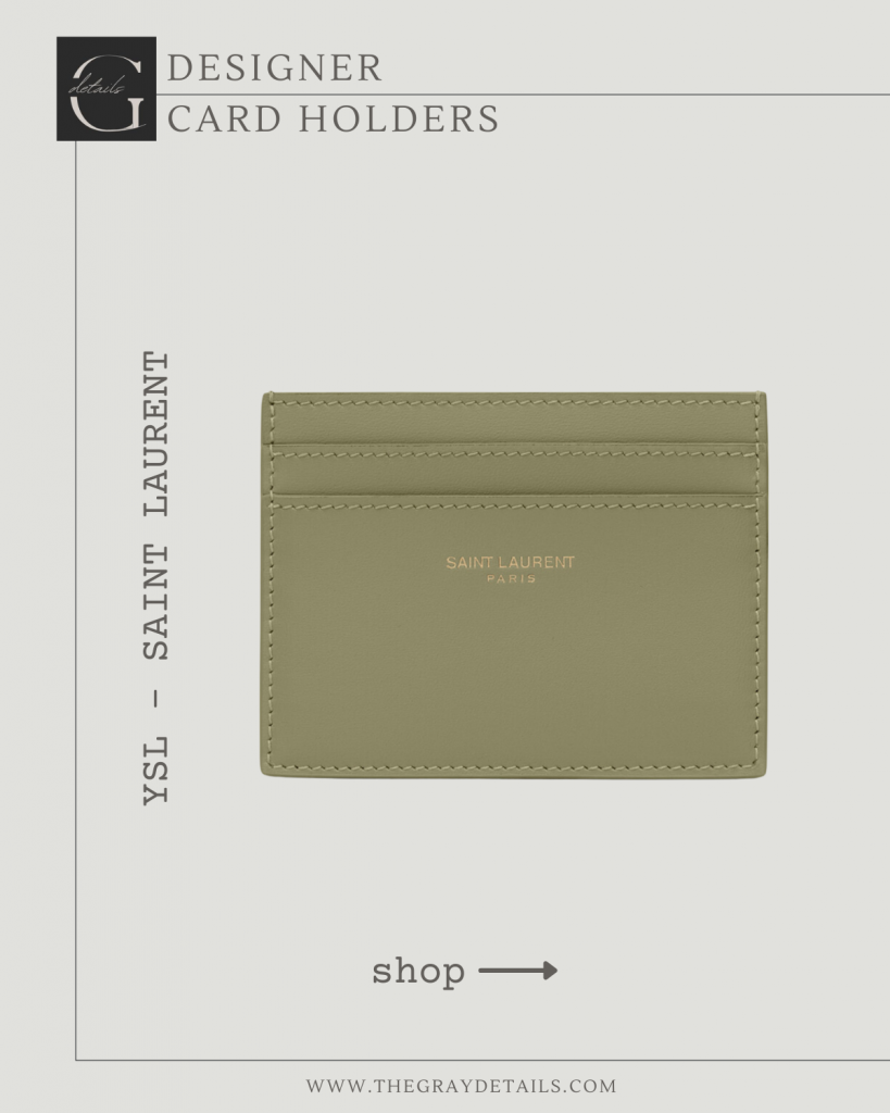 Saint Laurent Luxury Card Case