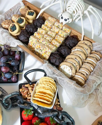 Easy Halloween Dessert & Charcuterie Board Ideas