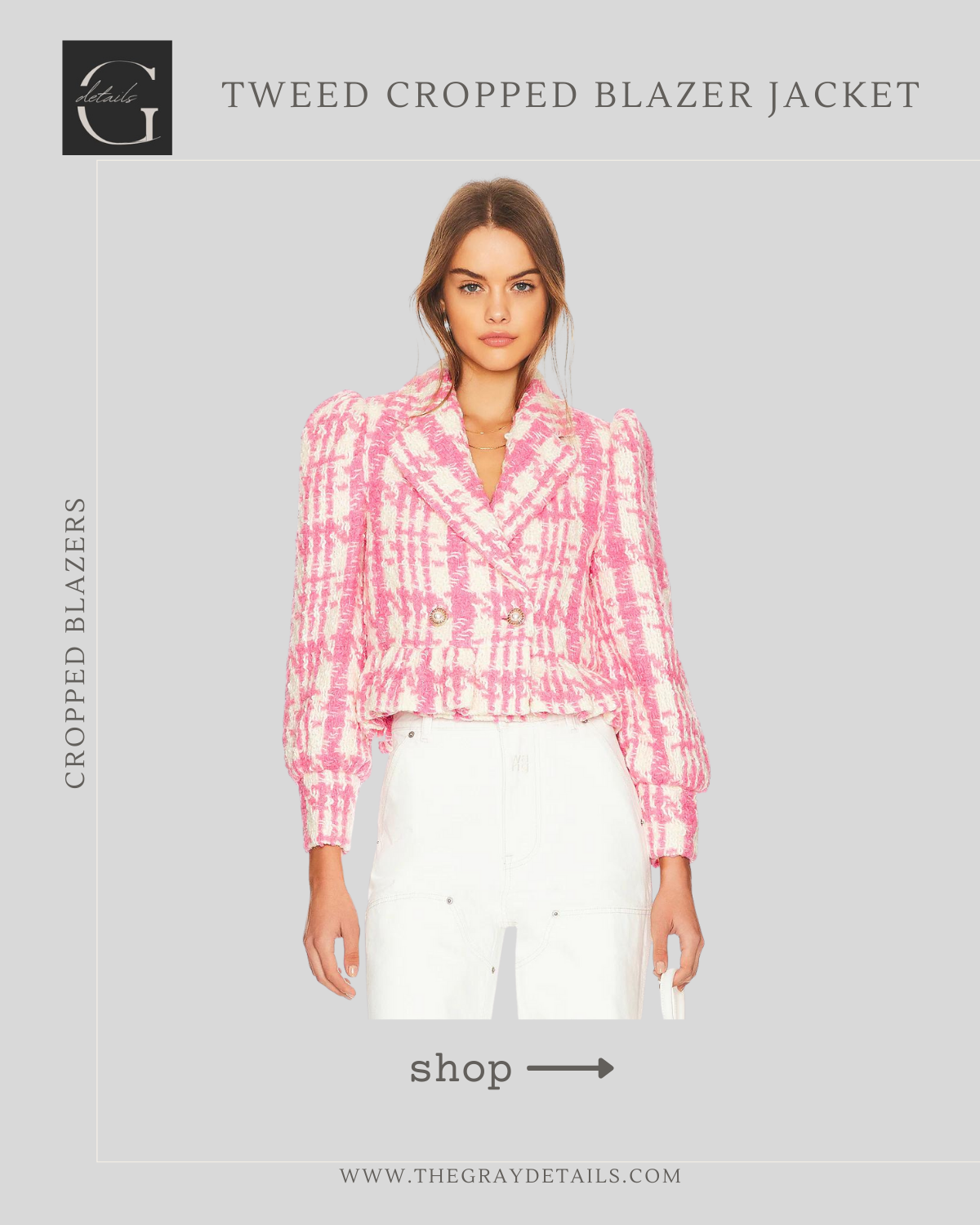 Tailcoat Cropped Blazer