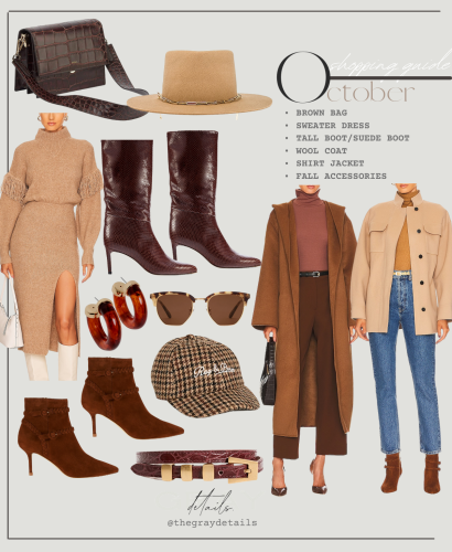 What to Buy and Wear in October