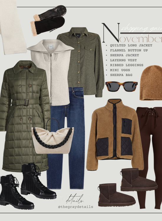 What to Buy & Wear In November