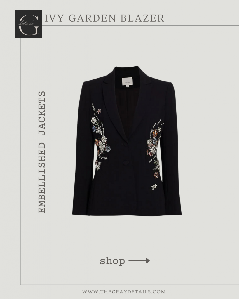 Cheyenne Embellished Jackets Holiday Outfit