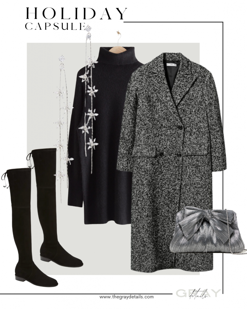 December Mini Capsule Wardrobe Outfits 