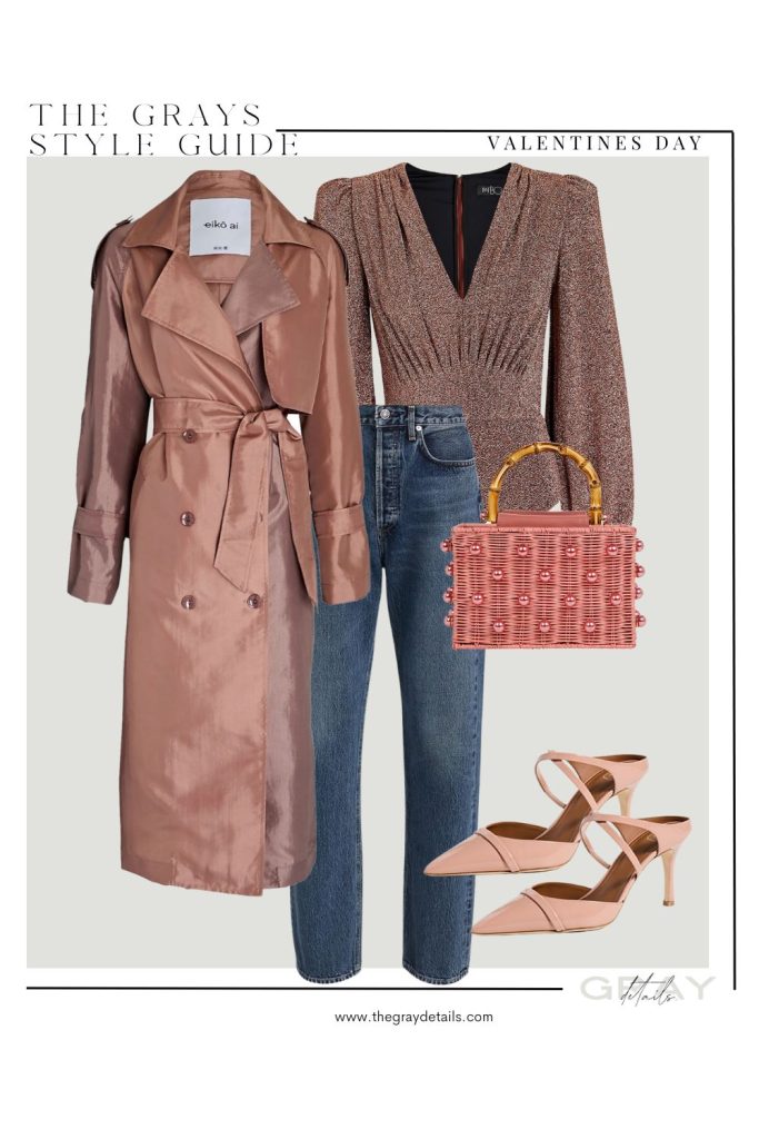 chic valentines day outfit
