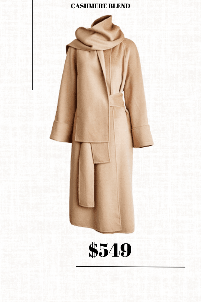 Pure Camel Hair Ultimate Long Scarf Coat